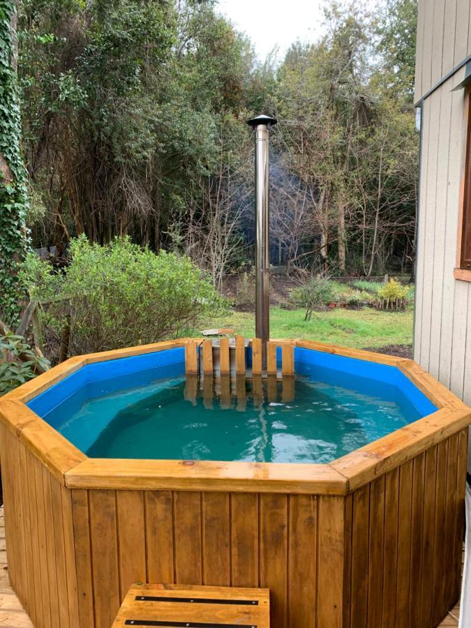 Вилла Cabana En Las Cascadas Пуэрто-Клоккер Экстерьер фото